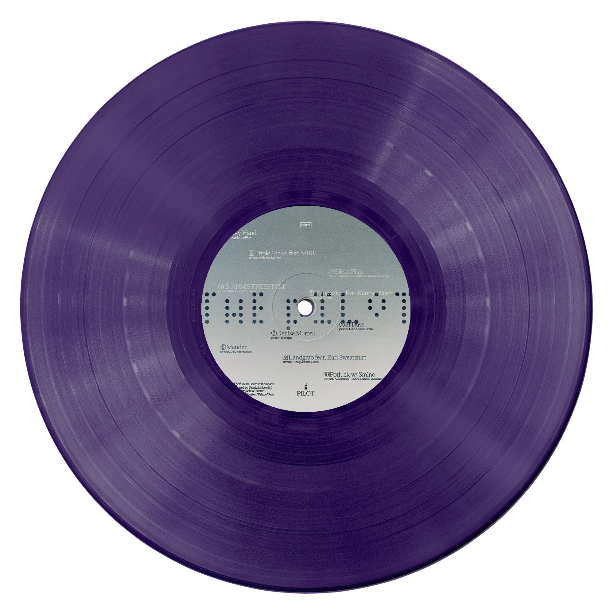 Shades - M2M 2LP Purple – Various TIP.World 2005 極希少 of Amethyst [2LP] Purple 洋楽